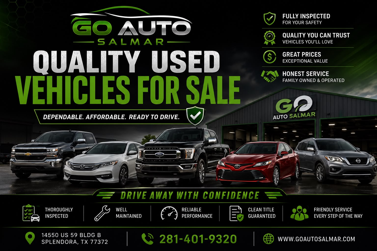 Quality Used Vehicles For Sale