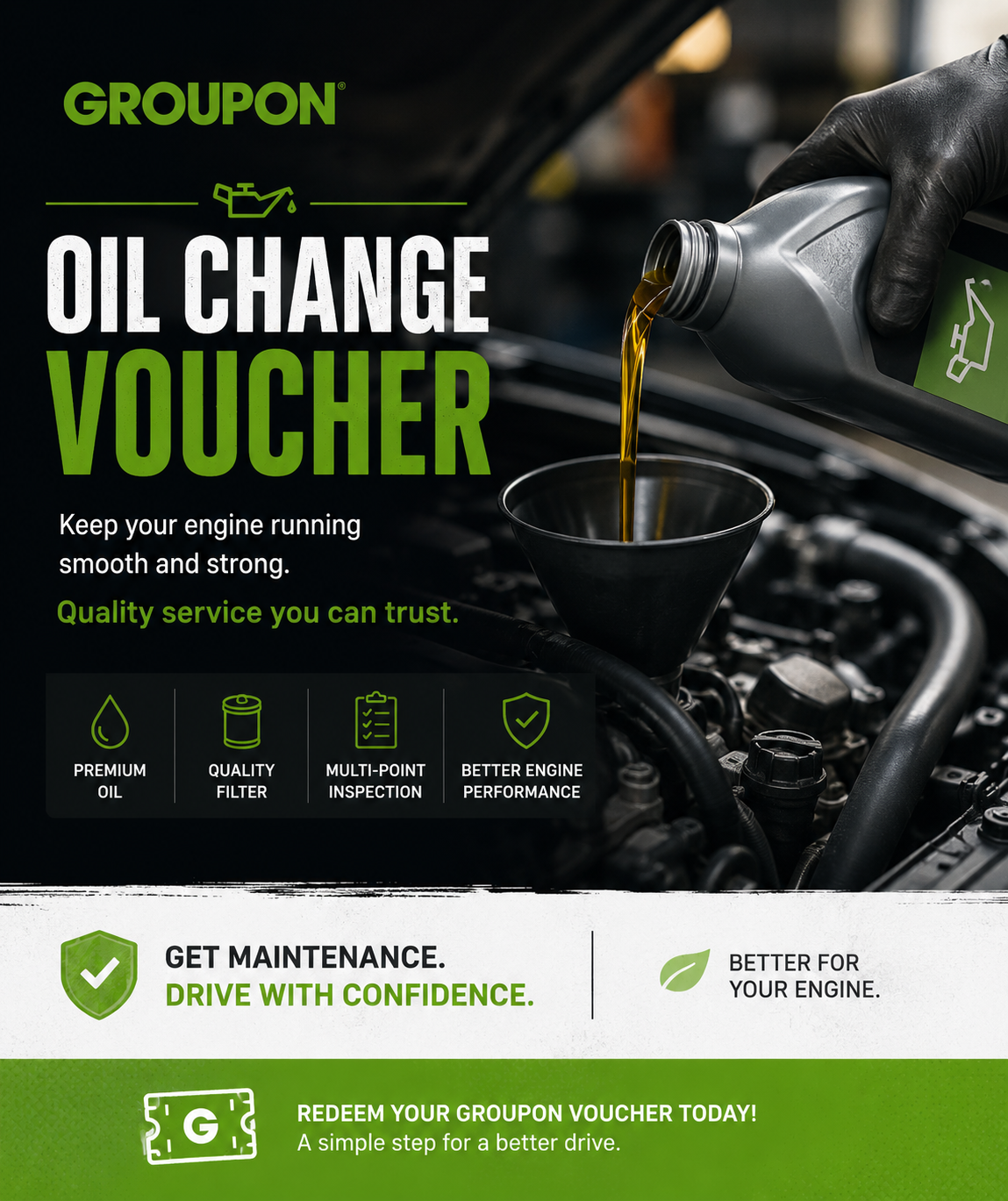 Oil Change Voucher