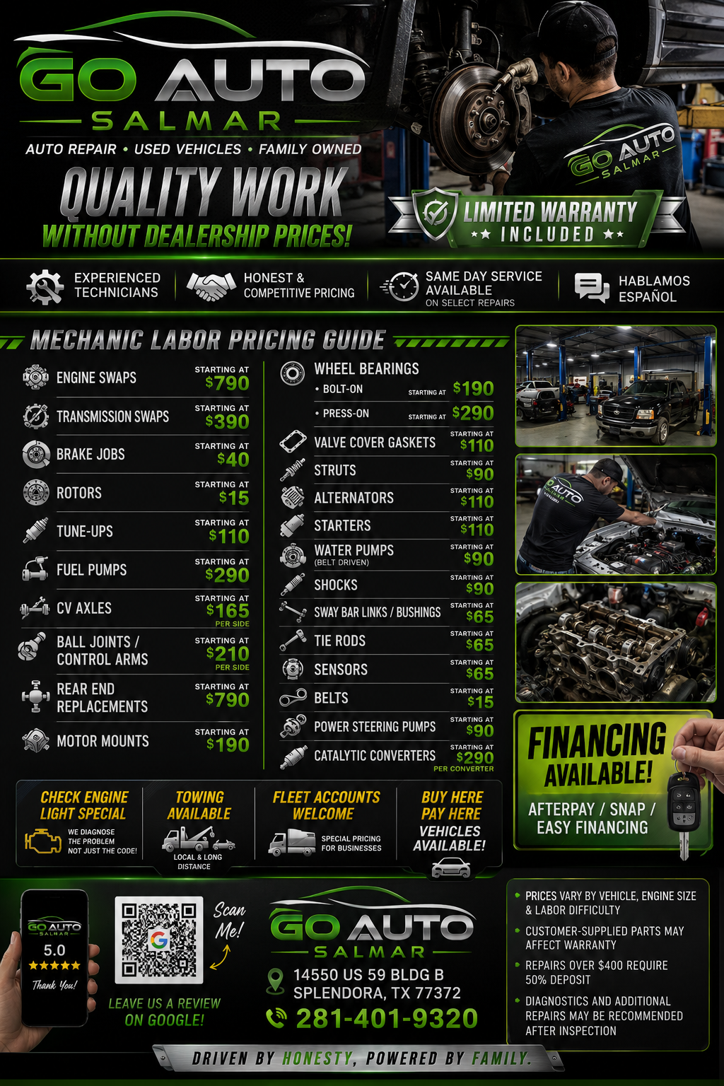 Labor Pricing Guide (Full)